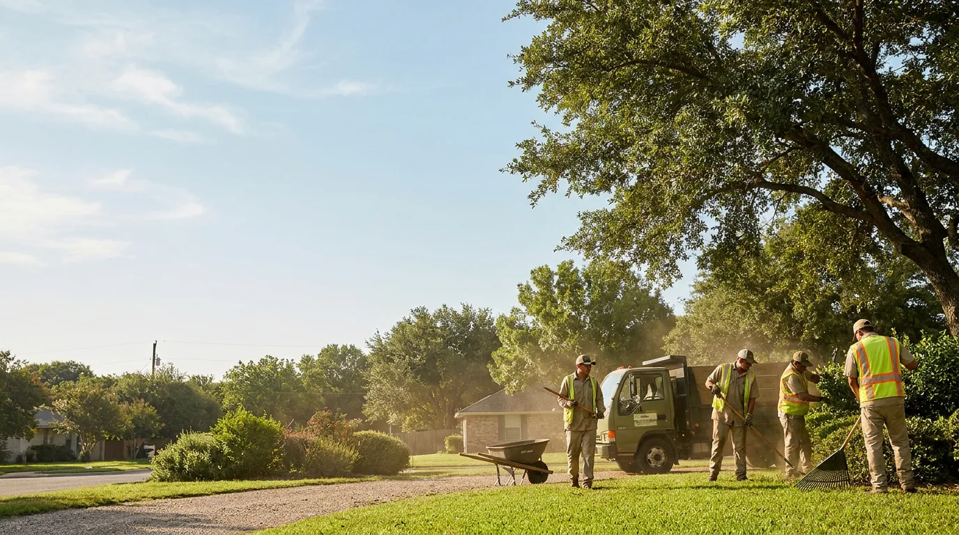 Landscaping in Gilchrist, TX near me